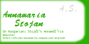 annamaria stojan business card